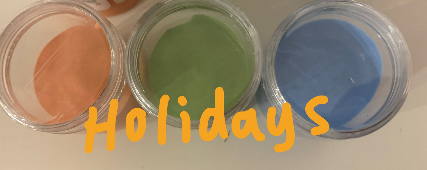 Holidays colour range